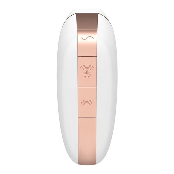 Вакуумный клиторальный стимулятор Satisfyer Love Triangle White (мятая упаковка!!!) | Зображення 5
