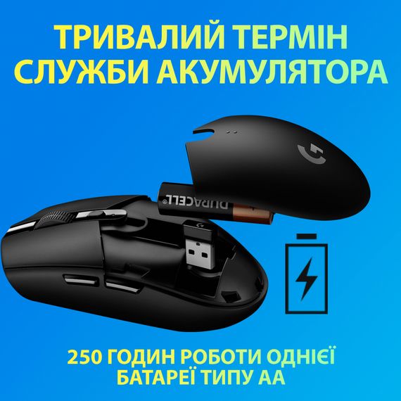 Мишка Logitech G305 Lightspeed Blue (910-006014) | Зображення 3
