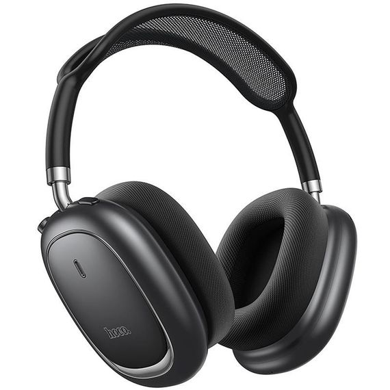 Накладні бездротові навушники Hoco W68 Calma ANC (App) Metal gray