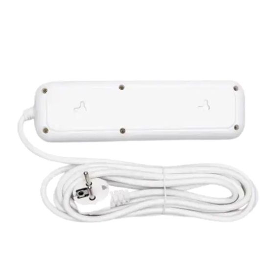 Мережевий фільтр-подовжувач 3 розетки 3хUSB-A 1xUSB-C 5м білий HP-5-35 | Зображення 4