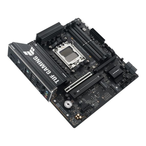 Материнcкая плата ASUS TUF GAMING B850M-E WIFI sAM5 B850 4xDDR5 M.2 HDMI DP WiFi BT mATX 90MB1LS0-M0EAY0 | Зображення 3