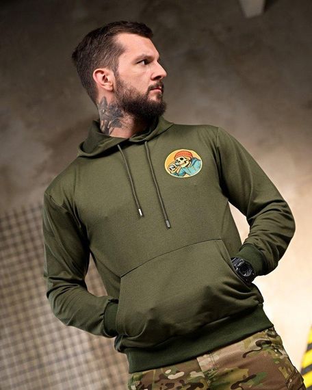 Мілітарі Худі revo oliva РП7413 | Зображення 4