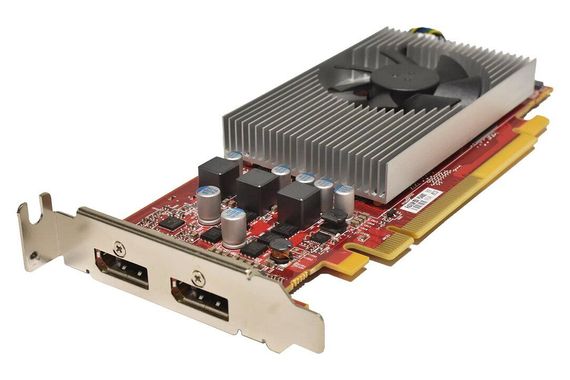 Дискретна відеокарта AMD Radeon RX 550, 2 GB GDDR5, 64-bit / DisplayPort / SFF б/в | Зображення 1