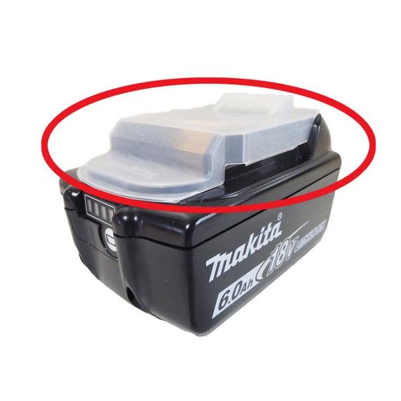 Защитная крышка для аккумуляторов LXT Makita 450128-8 | Зображення 2