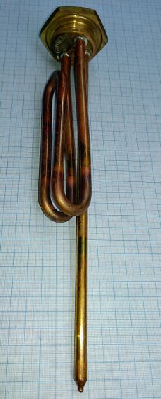 Тен для бойлера 1500w Ariston Electrolux Ferroli Round Novatek Atlantic Deluxe Inner Isea Thermowatt (Італія). | Зображення 1