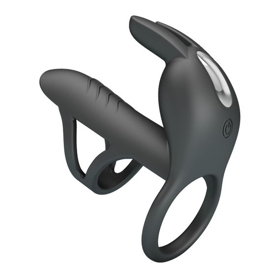 Віброкільце Pretty Love з кліторальною стимуляцією sexstyle | Зображення 2