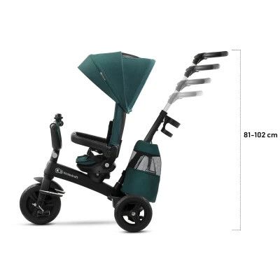 Детский велосипед Kinderkraft Easytwist Midnight Green (KKRETWIGRE0000) (5902533914500) | Зображення 1