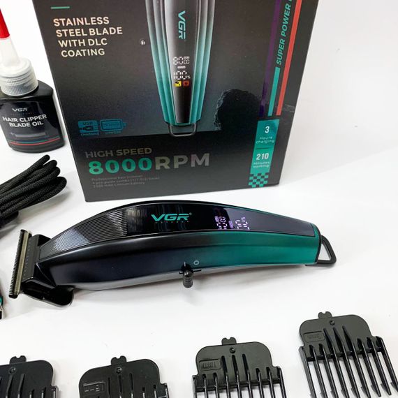 Триммер VGR V-974. Цвет: зеленый | Зображення 4