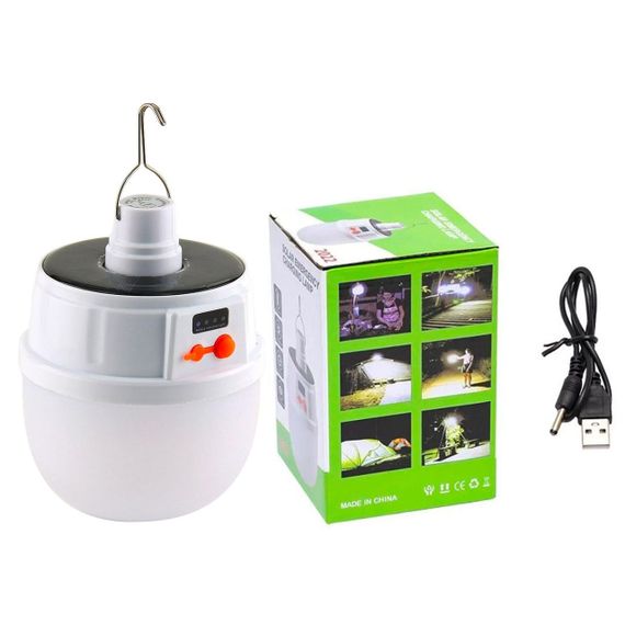 Ліхтар на сонячній батареї для кемпінгу Solar BL-2022 / Акумуляторна підвісна лампа | Зображення 9