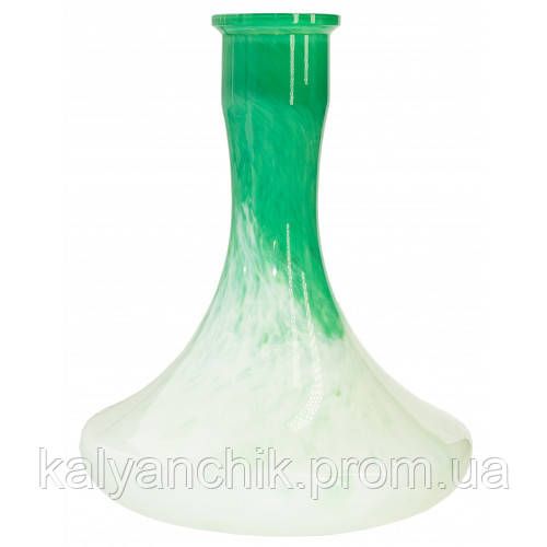 Колба для кальяну Sky Craft білозелена