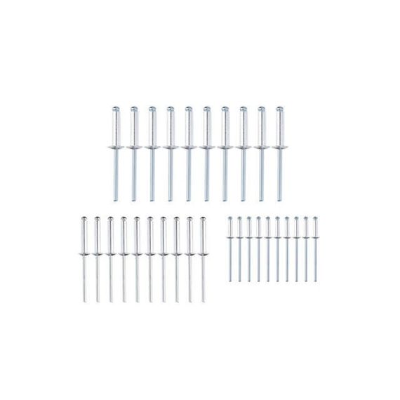 Пістолет заклепувальний пневматичний, аксесуари, кейс INTERTOOL PT-1304 | Зображення 7