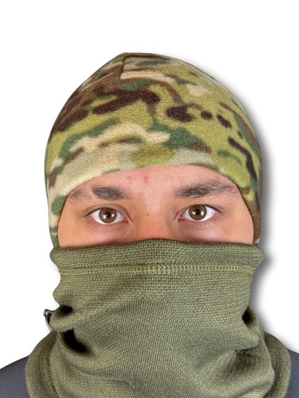 Шапка флісова Raptor Мультикам Розмір 54