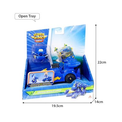 Ігровий набір Super Wings Spinning Vehicle Джером (Jerome) (EU770330) | Зображення 2
