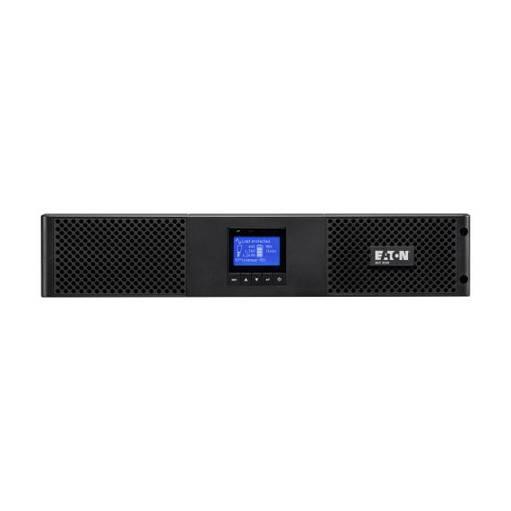 Джерело безперебійного живлення Eaton 9SX, 3000VA/2700W, RM 2U, LCD, USB, RS232, 8xC13, 1xC19 (9SX3000IR) | Зображення 2
