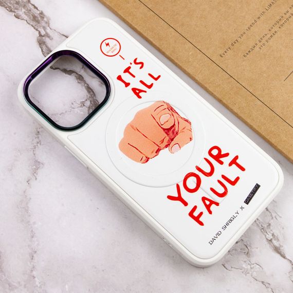 TPU+PC чохол Funny pictures with MagSafe для Apple iPhone 13 Pro Max (6.7") | Зображення 3