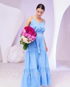Плаття для жінок колір блакитний FI_001454