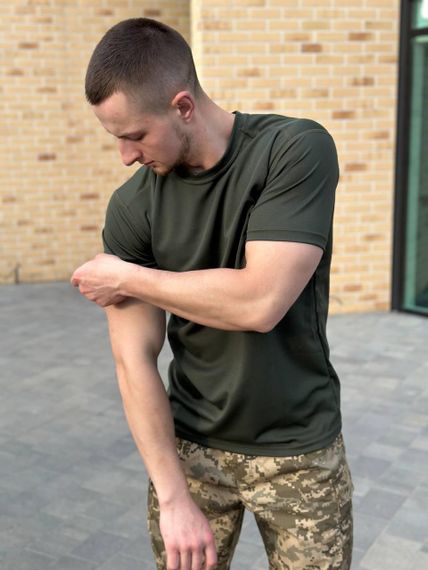 Тактична Футболка Олива CoolMax Military Olive | Зображення 5
