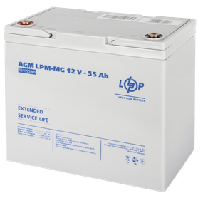 Акция. Аккумулятор мультигелевый LPM-MG 12V - 55 Ah