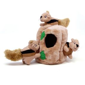 OutwardHound Hide-A-Squirrel інтерактивна іграшка для собак, 17 см