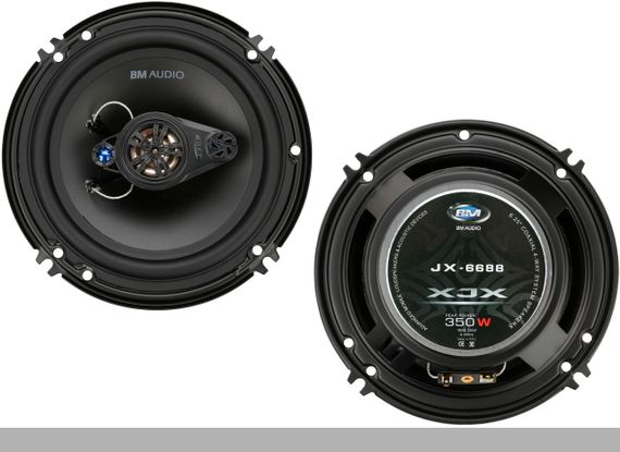 Автомобільні колонки 16 см з 4-смуговою конструкцією BOSCHMANN BM AUDIO JX-6688 350W (46632-JX-6688_712)