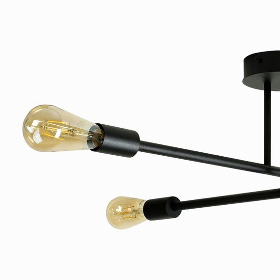 Люстра (світильник стельовий) Direct C7002 Чорний, Atmolight | Зображення 1