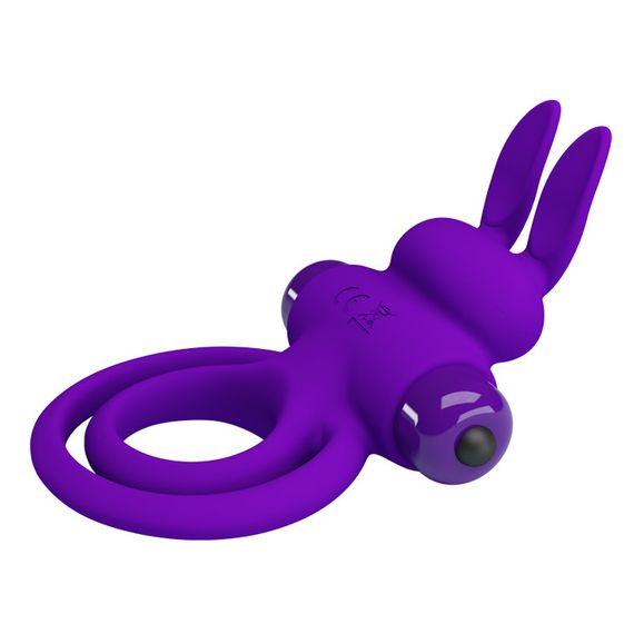 Эрекционное кольцо - Pretty Love Vibrant Penis Ring III Purple sexstyle | Зображення 4