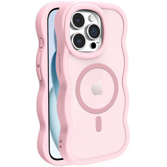 Чохол TPU+PC Undine with MagSafe для Apple iPhone 15 Pro (6.1") Pink