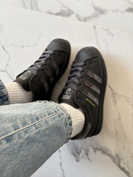 Кросівки  Superstar x Dime Black (якість) 1039 40 | Зображення 2