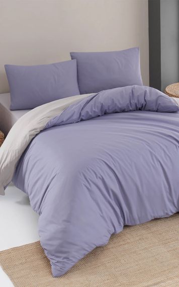 Постільна білизна Charlotte Colorpool Ranforse 200х220 см Mor-Gri | Зображення 1