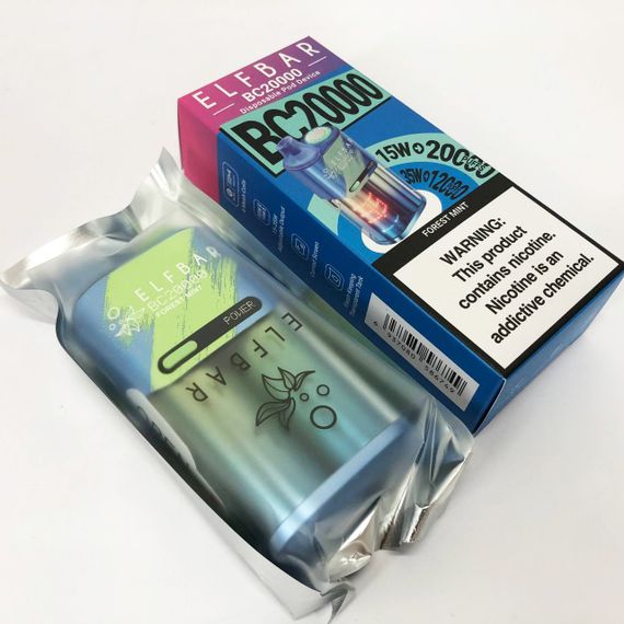 Elf Bar BC20000 смак Лісова М'ята (Forest Mint) | Зображення 2