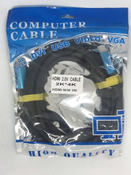 Кабель відео HDMI-HDMI (2.0 V) 2K*4K 15м | Зображення 1