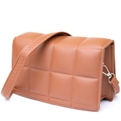 Сумка Vintage Горизонтальна м&apos;яка зі шкірозамінника Коричнева (sale_14909) | Зображення 1