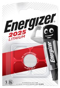 Батарейка ENERGIZER CR2025 Lithium 1шт.