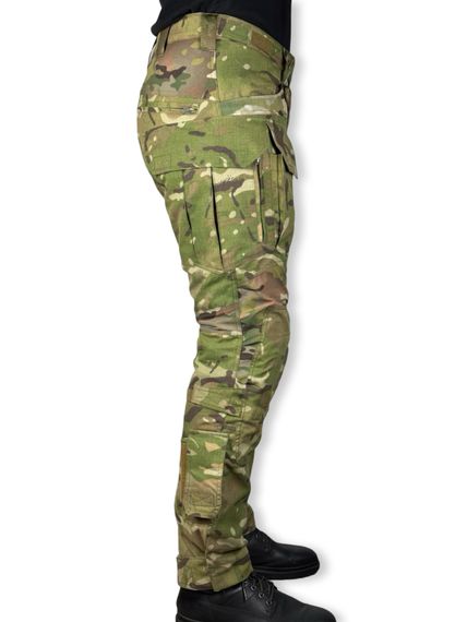 Тактичні штани RAPTOR PRO Gen. 2 з наколінниками та еластичними вставками (вогнетривкі) Мультикам 48/5 | Зображення 2