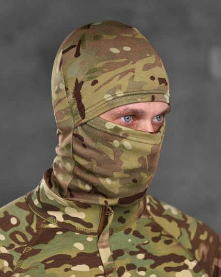 Балаклава мужская тактическая подшлемник  мужская тактическая подшлемник  coolmax мультикам ВТ1065