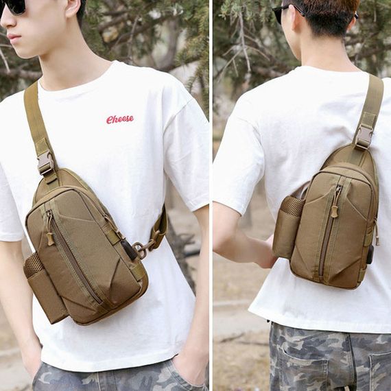 Сумка для повседневной жизни, Сумки мужские тактические, Мужская сумка для тактических целей FI-30 | Зображення 3