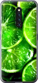 Чохол на Vivo X27 Pro Зелені часточки лимона "852u-1772-2448"