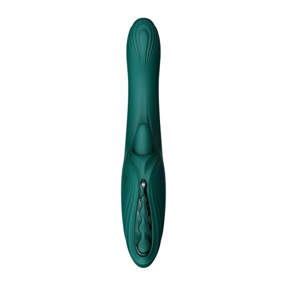 Вібратор-кролик Zalo Ares Turquoise Green sexstyle | Зображення 1