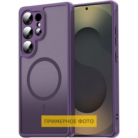 Чохол TPU Bloom with MagSafe для Samsung Galaxy S24 FE Purple
