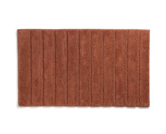 Килимок для ванної кімнати Kela Megan 23589 80х50х1.6 см теракотовий