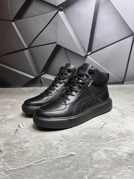 Зимові ботинки Puma чорні | Зображення 5