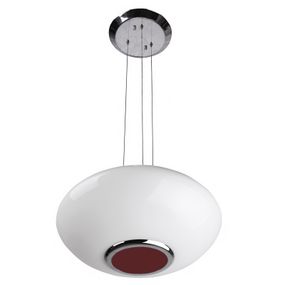 Люстра подвесная для кухни E27 WH/RED (BR-01242S/3)