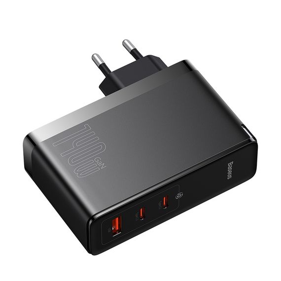 Мережевий зарядний пристрій Baseus GaN5 PRO 140W+Cable Type-C to Type-C 240W CCGP1002 (33078-01_2746) | Зображення 4