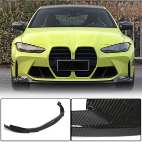 Накладка на передній бампер Lip V8 (для G82/G83, Карбон) для BMW 4 серія G22/23/26 2020- рр