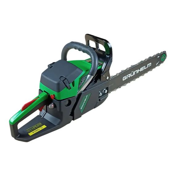 Бензопила ланцюгова GRUNHELM GS-4500MG потужність 3,1 кВт, шина 45 см, металевий стартер, вага 5,5 кг | Зображення 1