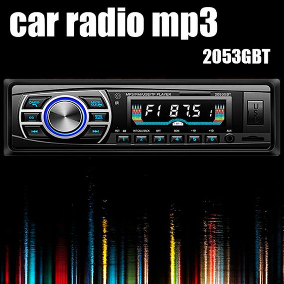 Автомагнітола 1DIN MP3-8506BT RGB Bluetooth 2.0 (MER-12631_552) | Зображення 7