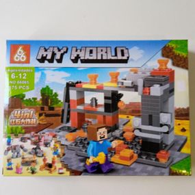 Конструктор Майнкрафт MY WORLD MINECRAFT 66065 176 деталей