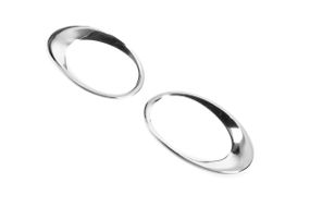 Накладки на противотуманки 2013-2018 (2 шт., нерж) для Ford Custom