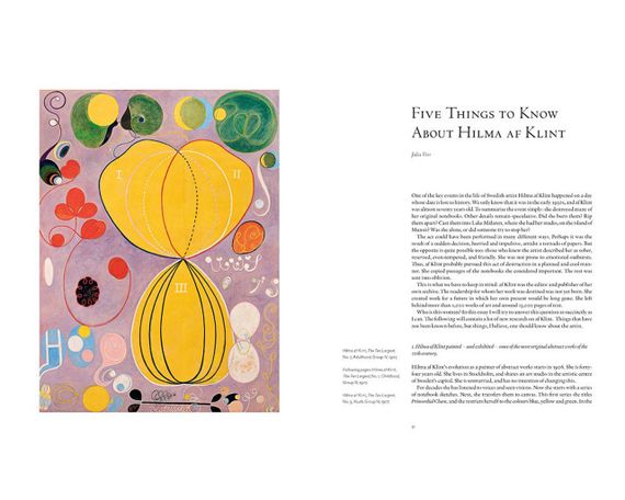 Книга з абстрактними роботами художниці Хільми аф Клінт. Hilma af Klint: Visionary | Зображення 8