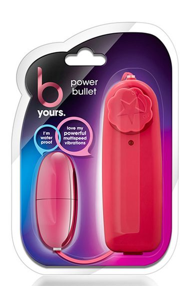 Віброяйце, кульковий вібратор, секс-іграшка B yours POWER BULLET CERISE — потужний, водостійкий, дротовий | Зображення 2